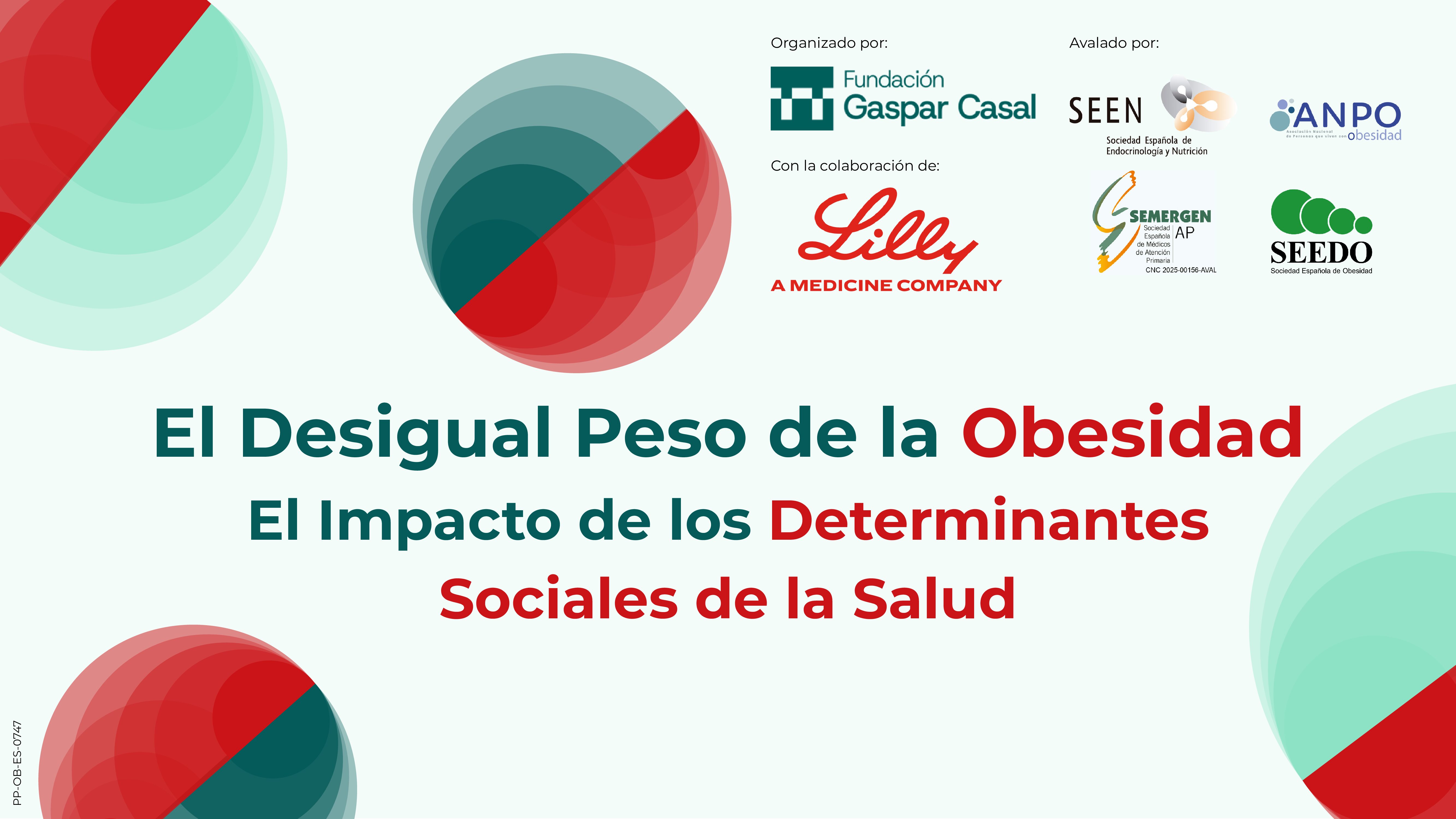 Presentación Pública "El Desigual Peso de la Obesidad. El Impacto de los Determinantes Sociales de la Salud"